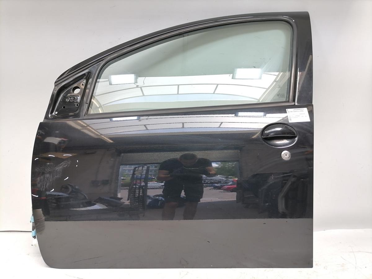 Toyota Aygo 1 original T&uuml;r vorn links 211 Schwarz 5-T&uuml;rer Rohbau Bj.2006